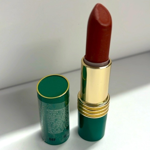 Revlon Copperglaze Brown 68 Discontinued ORIGINAL Green Tube Lipstick - New - Picture 1 of 4